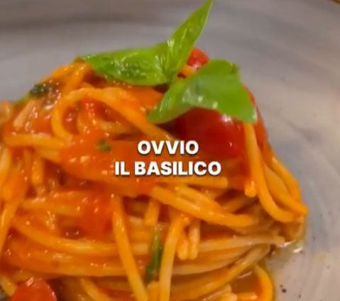 Spaghetti alla Don Clemente - Ristorante Clotilde Roma con ricette della cucina romana